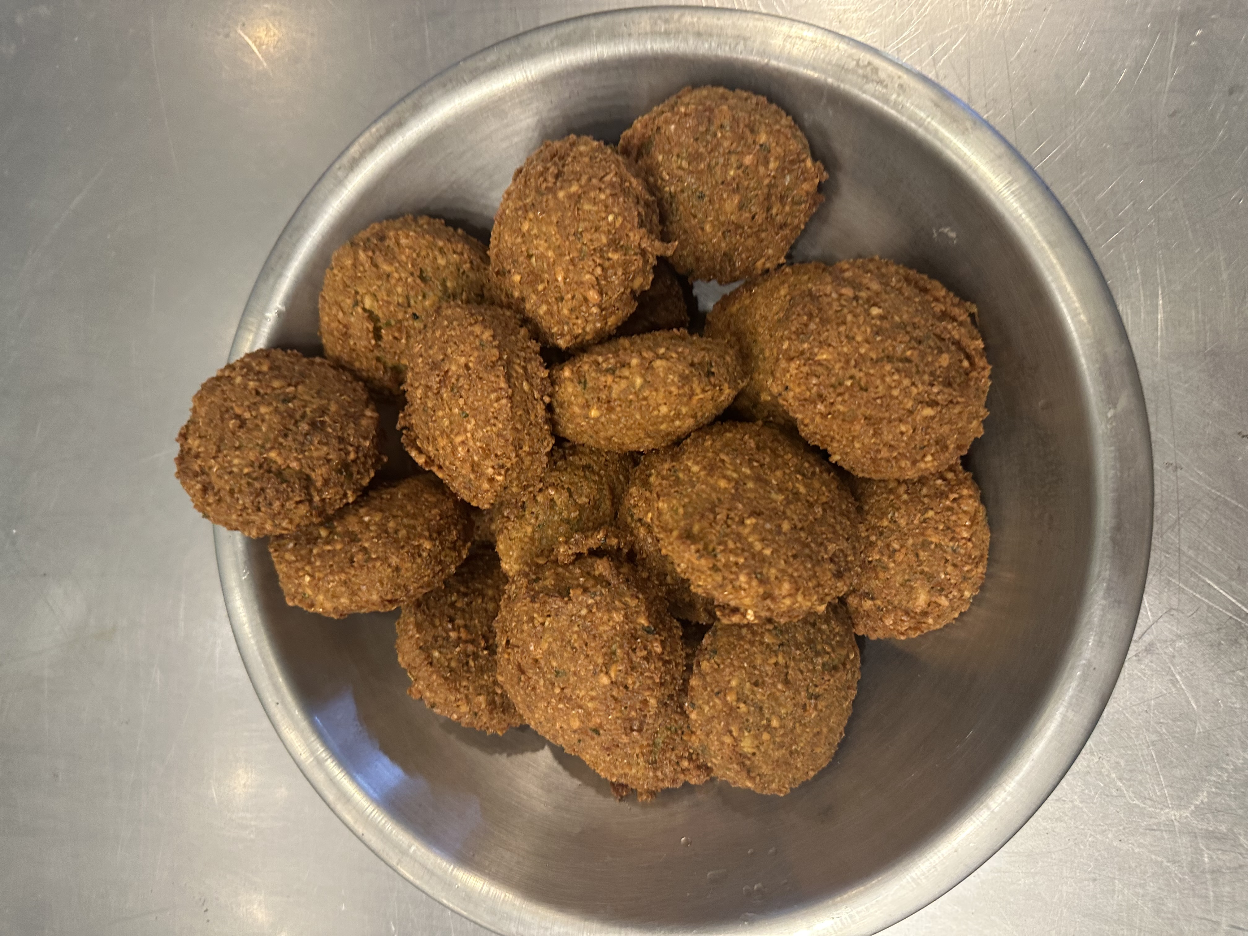 Fresh crispy falafel